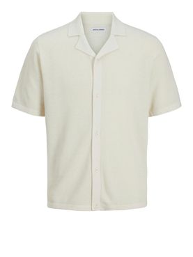 Polo Jack e Jones Rion Knit Resort da Uomo - Bianco