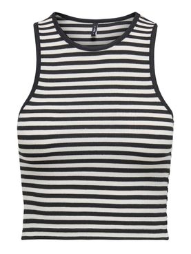 Only Belia Crop Top für Frauen - Schwarz