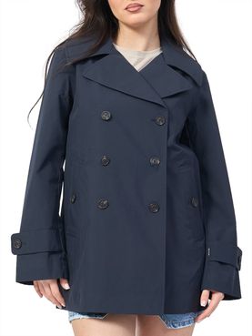 Save The Duck Trenchcoat Blau - Damen