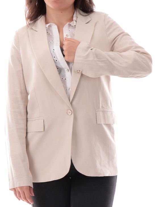 giacca-yes-zee-da-donna-beige
