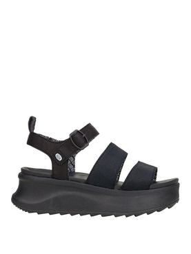 Sandalo Basso Hey Dude Delray Buckle Classic da Donna - Nero