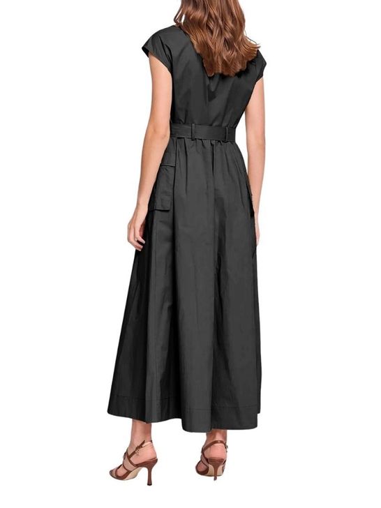 vestito-longuette-gaudi-da-donna-nero