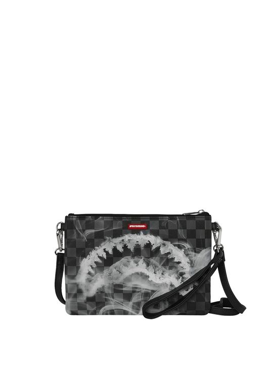 Sprayground Unisex Clutch Bag - Black | Zedstore