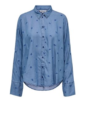 Camicia Jeans Only New Grace Charis da Donna - Denim