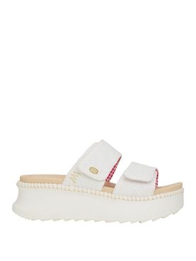 Sandalo Basso Hey Dude Delray Slide Eyelet da Donna - Bianco