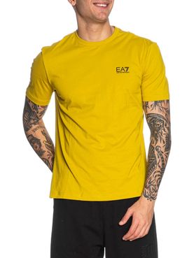 T-shirt Ea7 da Uomo - Giallo