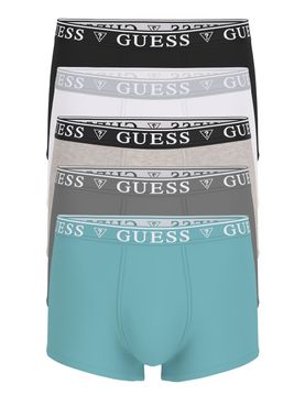 Boxer Guess Trunk 5 Pack da Uomo - Multicolore