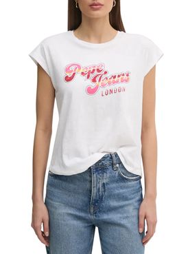 Pepe Jeans Rosalie T-shirt for Women - White