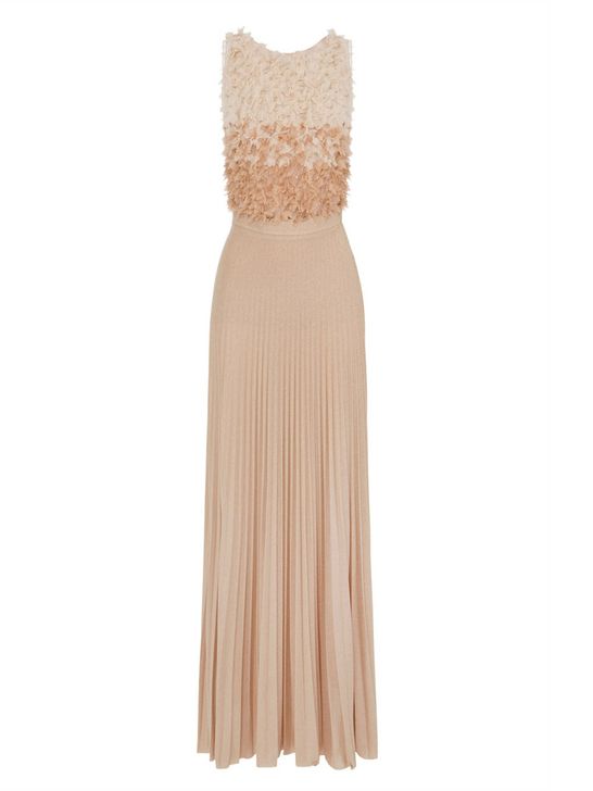elisabetta franchi beige dress ELISABETTA FRANCHI Women's dress ab70251e2-283 beige