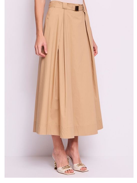 gonna-longuette-gaudi-da-donna-beige