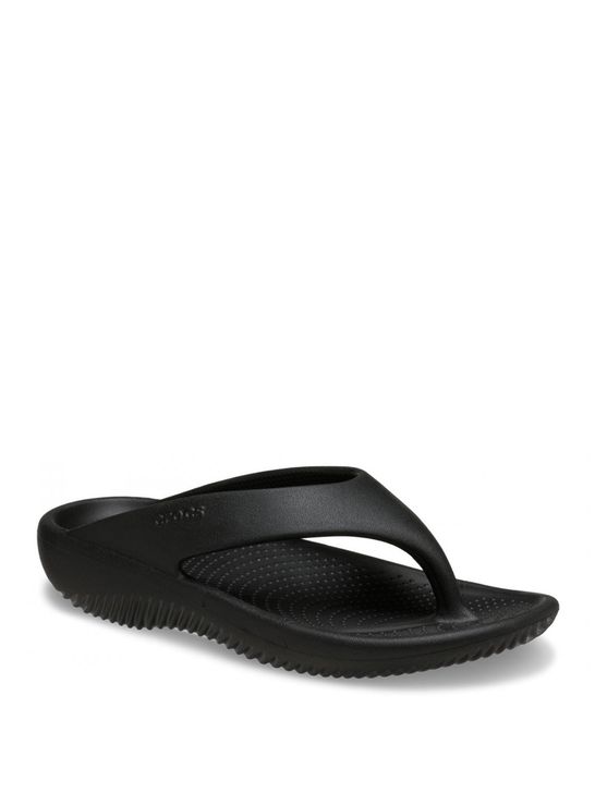 Crocs Flip Flops Black Women's Zedstore