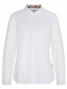 Barbour Classic Shirt White - Women's