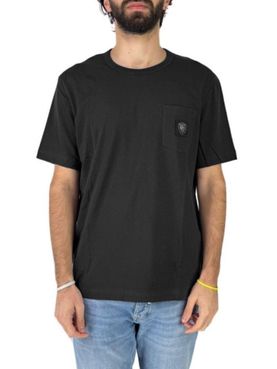 T-shirt Blauer Crowell da Uomo - Nero