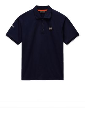Polo Napapijri E-Badge da Uomo - Blu