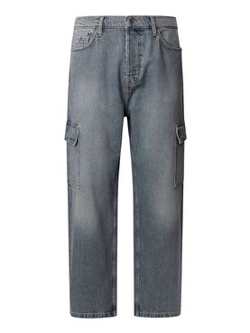 Men's Pepe Jeans Loose Cargo Jeans - Denim