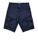 bermuda casual gas cargo da uomo - blu