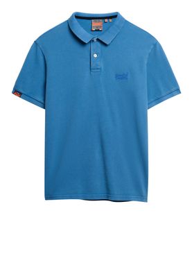 Superdry Polo Blue - Men's