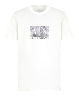 T-shirt Armani Exchange da Uomo - Bianco