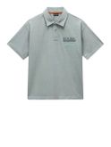 polo napapijri e-cortona da uomo - verde