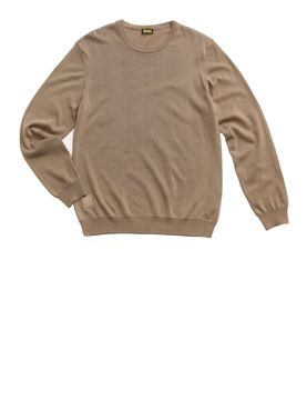 Blauer Pullover Beige - Herren