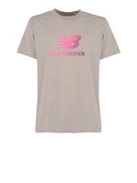 T-shirt New Balance da Uomo - Grigio