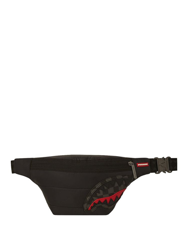 Sprayground Waist Bag Black Unisex Zedstore