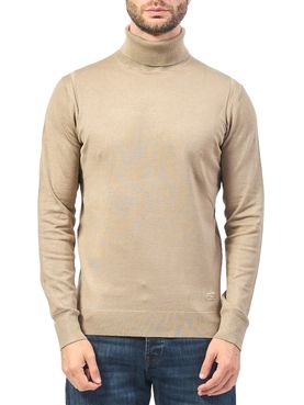 Yes Zee Rollkragenpullover Beige - Herren