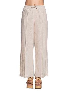 Pantalone Palazzo Yes Zee da Donna - Beige