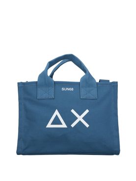 Borsa Mare Sun68 Canvas da Donna - Blu