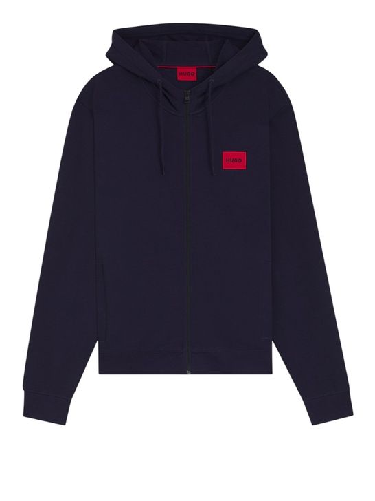 Hugo Boss Hoodie Blue Men's Zedstore