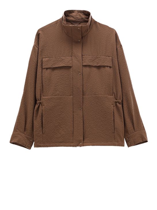giubbino-jeanne-baret-sunflower-da-donna-marrone