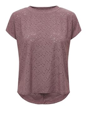 T-shirt Only Smilla da Donna - Rosa