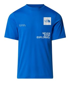 T-shirt The North Face Foundation Mountains da Uomo - Blu