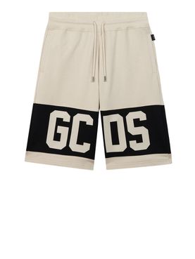 Bermuda Casual Gcds da Uomo - Beige
