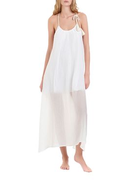 Vestito Longuette Cotazur da Donna - Bianco