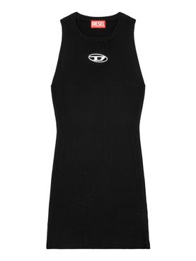Vestito Mini Diesel  M-Caddix da Donna - Nero