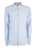 camicia yes zee da uomo - celeste