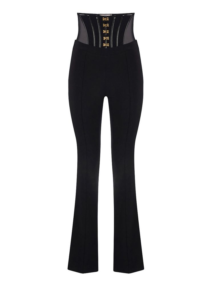 ELISABETTA FRANCHI ブラックショートパンツ 40 252---elisabetta_franchi---