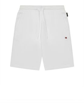 Napapijri Nalis Sum Men's Casual Bermuda Shorts - White