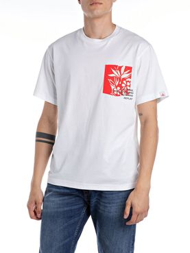 Replay T-shirt White - Men's
