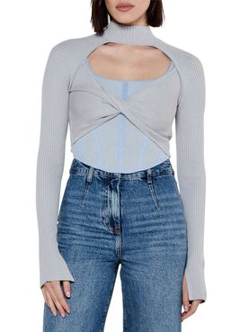 Patrizia Pepe Pullover Hellblau - Damen