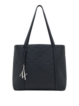 Borsa Shopper Armani Exchange da Donna - Nero