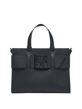 Borsa Shopper Armani Exchange da Donna - Nero