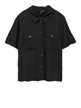 Vero Moda Casual Hemd Schwarz - Damen