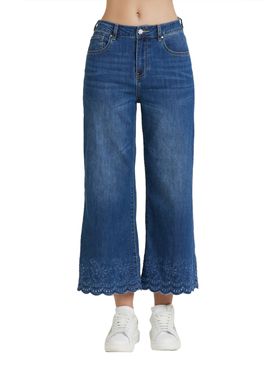 Jeans a Palazzo Take Two da Donna - Denim