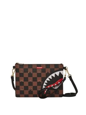 Borsa Pochette Sprayground Unisex - Marrone