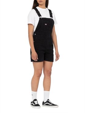 Dickies Dungarees Black - Women's