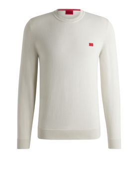 Hugo Boss Men's San Cassius Pullover - Ivory