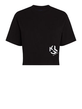 T-shirt Karl Lagerfeld da Donna - Nero
