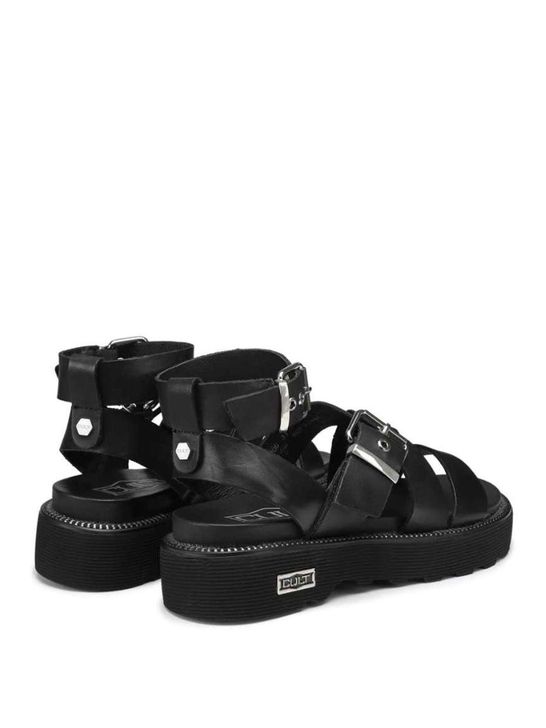 a　Cultubell EX Cult Sandals Black - Women's | Zedstore